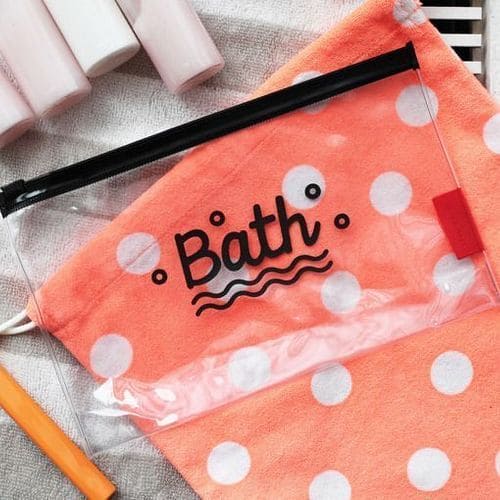 Bath PVC Travel Cosmetic Pouch, Women Transparent Cosmetic Bag, Clear Swimming Bag, Bathroom Wash Bag, Outdoor Camping Makeup Storage Bag, Multifunctional Toiletry Wash Pouch Bath PVC Travel Cosmetic Pouch, Women Transparent Cosmetic Bag, Clear Swimming Bag, Bathroom Wash Bag, Outdoor Camping Makeup Storage Bag, Multifunctional Toiletry Wash Pouch
